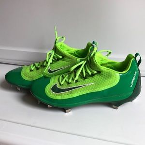 Nike Huarache smooth metal cleats men’s size 9